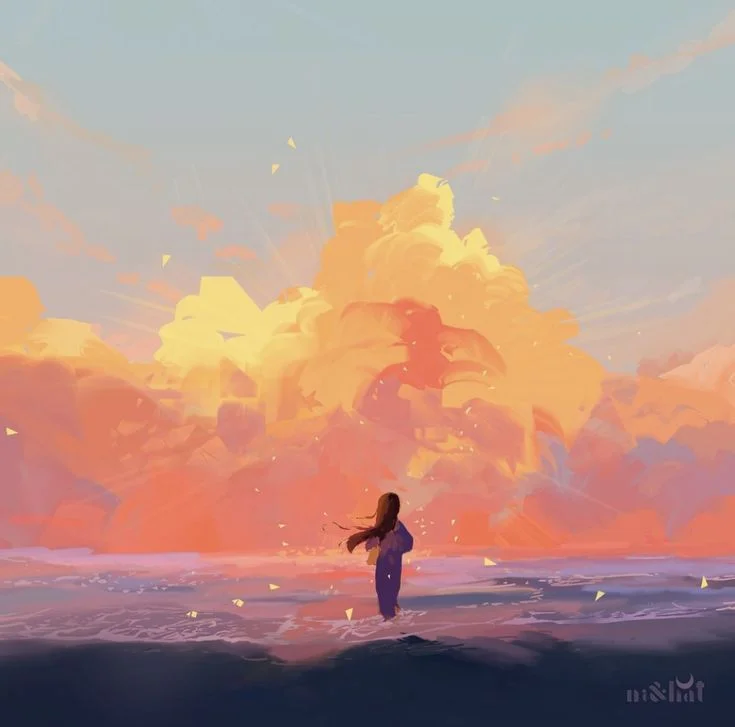 Paysage Coucher de soleil